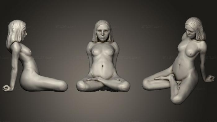 Figurines of girls (The Vixen, STKGL_0397) 3D models for cnc